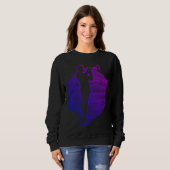 Trompetenspieler Sweatshirt (Vorne ganz)