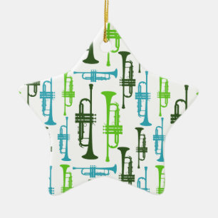 Trompetenverzierung Keramikornament