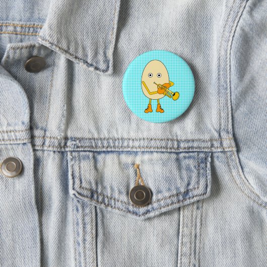 Trompeter Egghead Button (Beispiel)