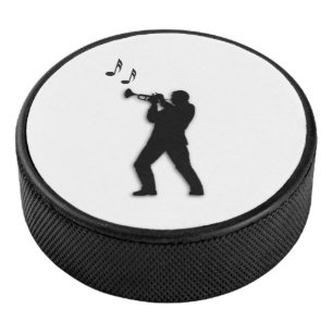 Trompeter Eishockey Puck