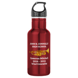 Trompeter High School Band Gold Personalisiert Edelstahlflasche