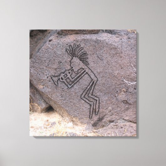 Trompeter Leinwanddruck (Vorderseite)