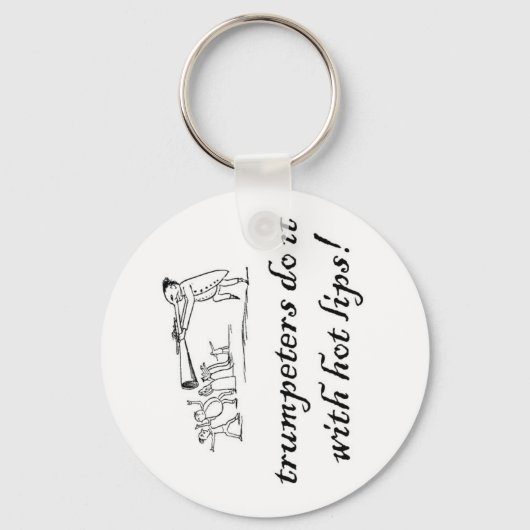 Trompeter machen es mit heißem li schlüsselanhänger (Vorderseite)