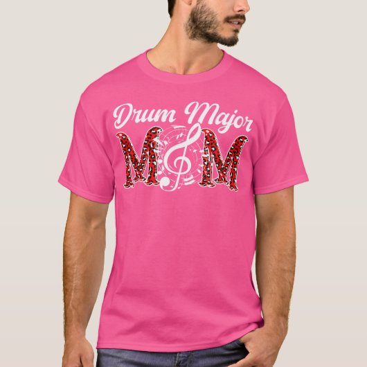 Trompeter-Mutter Leopard-Mutter einer Trompeter-Mu T-Shirt (Vorderseite)