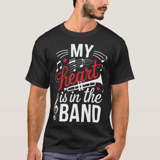 Trompeter-Mutter Trompeter Musikinstrument T-Shirt (Vorderseite)