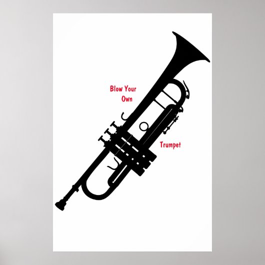 Trompeter Poster (Vorne)