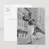 Trompeter Postkarte (Vorne/Hinten)
