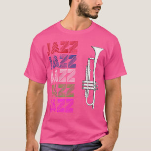 Trompeter-Shirt Jazzband Art Rock And Roll Musik T-Shirt