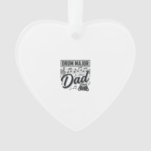 Trompeter-Vater Vintage-Musik-Shirt-Design_1 Ornament