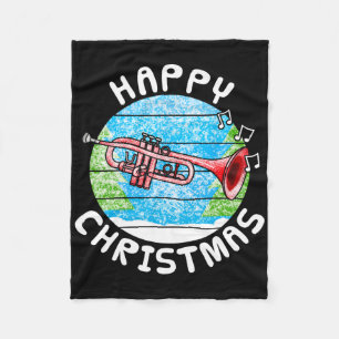 Trompeter Weihnachten Trompeter Br Musiker Musikle Fleecedecke