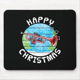 Trompeter Weihnachts Trompeter Br Musiker Musikleh Mousepad