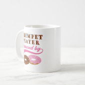 Trompeters-lustiges Geschenk Kaffeetasse (Vorderseite Links)