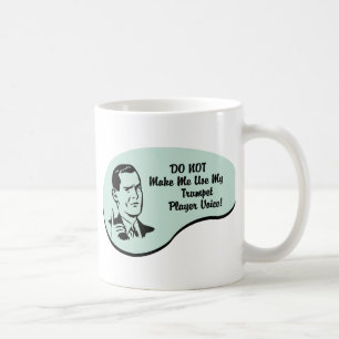 Trompeters-Stimme Kaffeetasse