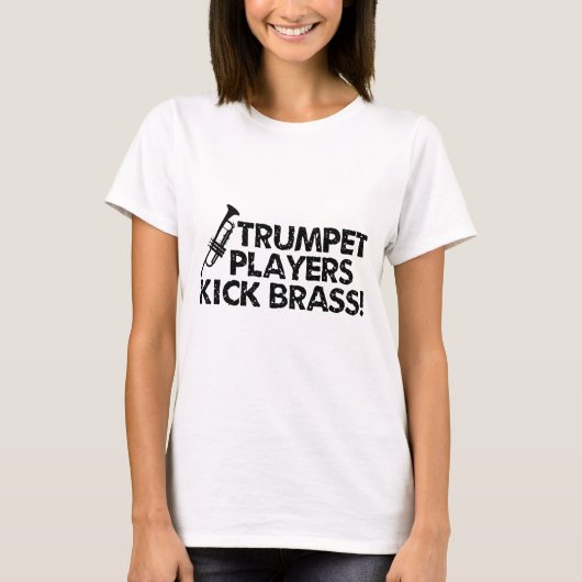 Trompeters-Tritt-Messing! T-Shirt (Vorderseite)