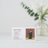 Trompeters-Visitenkarte Visitenkarte (Stehend Vorderseite)