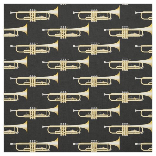 Trompets Music Musical Room Decke Stoff (Muster)