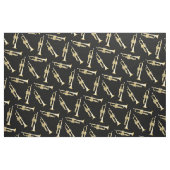 Trompets Music Musical Room Decke Stoff (Fat Quarter (45,7 x 55,9 cm))