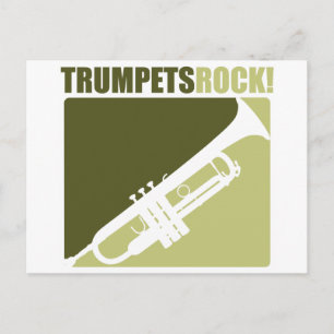 Trompets Rock! Postkarte