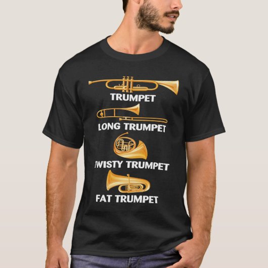 Trompetypen Messgeräte Zubehör Trumpe T-Shirt (Vorderseite)