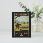 Trompf Australien in der Sonne Postkarte (Stehend Vorderseite)