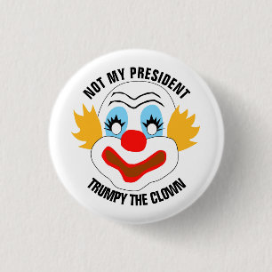 Trompy der Clown Button