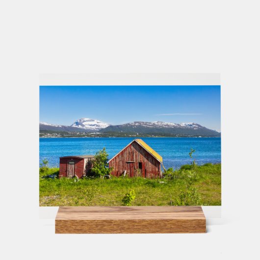 Tromsø Acrylschild (Vorderseite)