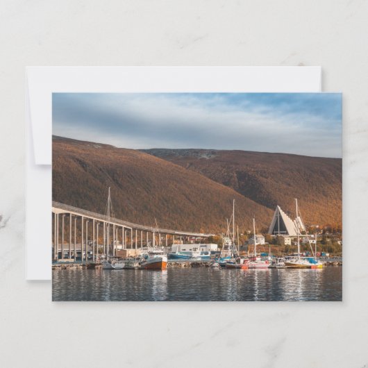 Tromso Cathedral Norwegen Card (Vorderseite)