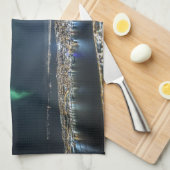 Tromso Northern Light Geschirrtuch (Viertel Falte)