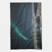 Tromso Northern Light Geschirrtuch (Vertikal)