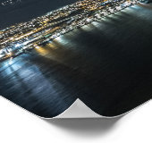 Tromso Northern Light Poster (Ecke)