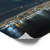 Tromso Northern Light Poster (Ecke)