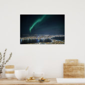 Tromso Northern Light Poster (Küche)