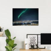 Tromso Northern Light Poster (Heimbüro)