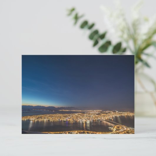 Tromso Norwegen Card (Stehend Vorderseite)