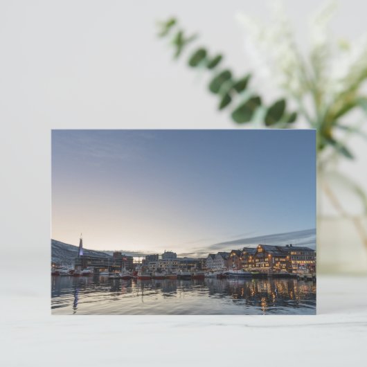 Tromso Norwegen Card (Stehend Vorderseite)