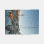 Tromso Norwegen Fleecedecke (Vorderseite (Horizontal))