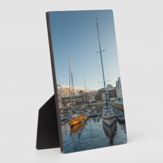 Tromso Norwegen Fotoplatte (Seite)