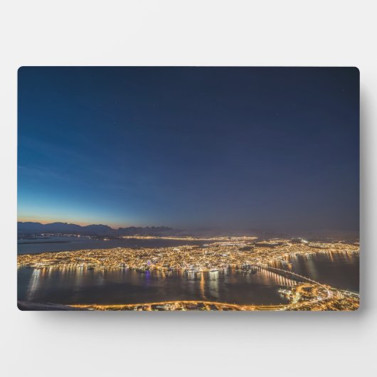Tromso Norwegen Fotoplatte (Vorderseite)