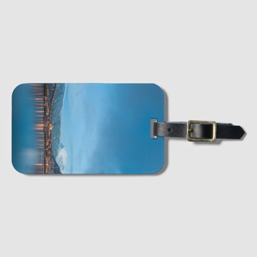 Tromso Norwegen Gepäckanhänger (Vorderseite (Horizontal))