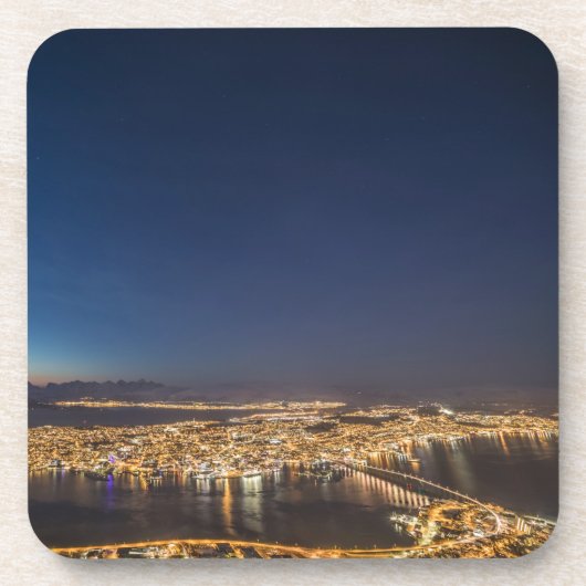 Tromso Norwegen Getränkeuntersetzer (Vorderseite)