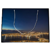 Tromso Norwegen Große Geschenktüte (Vorderseite)