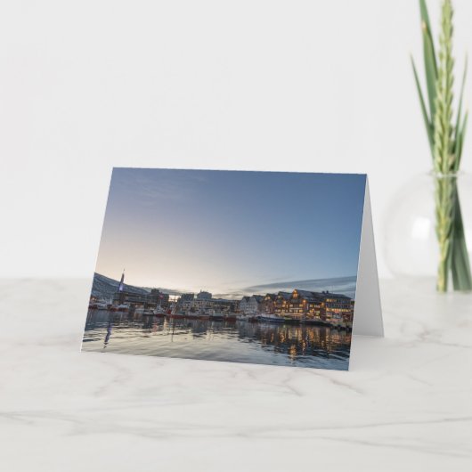 Tromso Norwegen Karte (Vorderseite)