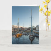 Tromso Norwegen Karte (Gelbe Blume)