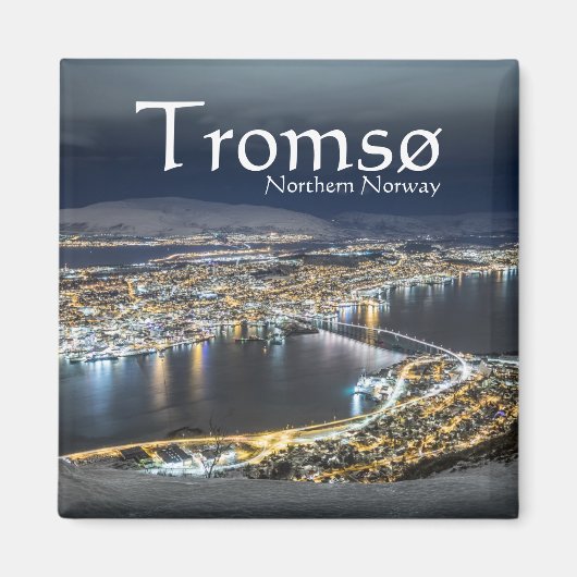 Tromso Norwegen Magnet (Vorne)