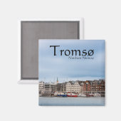 Tromso Norwegen Magnet (Vorderseite/Rückseite)