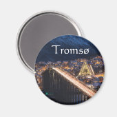Tromso Norwegen Magnet (Vorderseite/Rückseite)