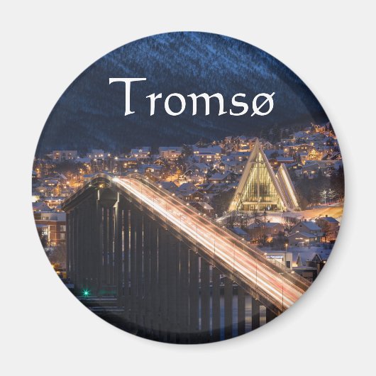 Tromso Norwegen Magnet (Vorne)