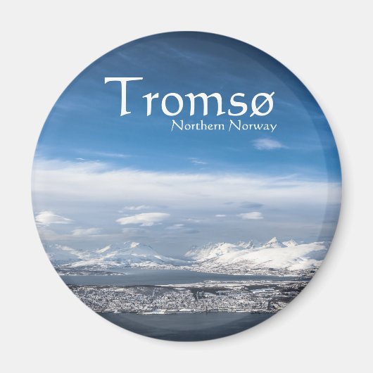 Tromso Norwegen Magnet (Vorne)