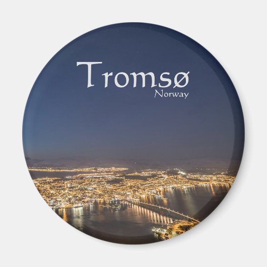 Tromso Norwegen Magnet (Vorne)