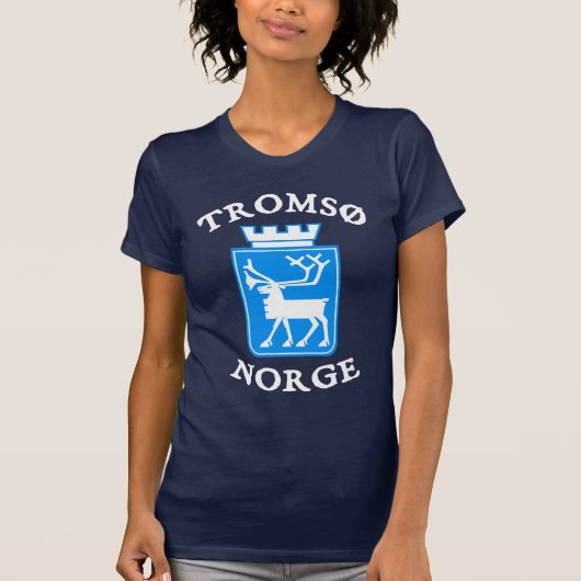 Tromsø, Norwegen (Norge) T-Shirt (Vorderseite)